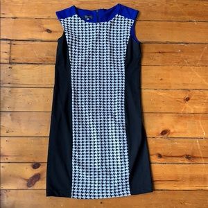 #office, Houndstooth color block dress! 👩🏾‍💻